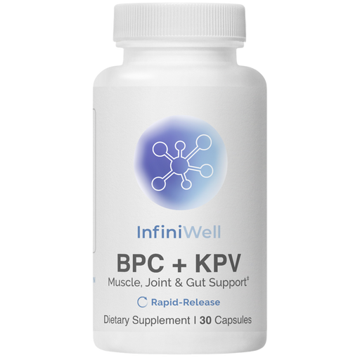 BPC + KPV, Muscle, Joint & Gut Support, Rapid-Release Capsules by InfiniWell 30 capsules