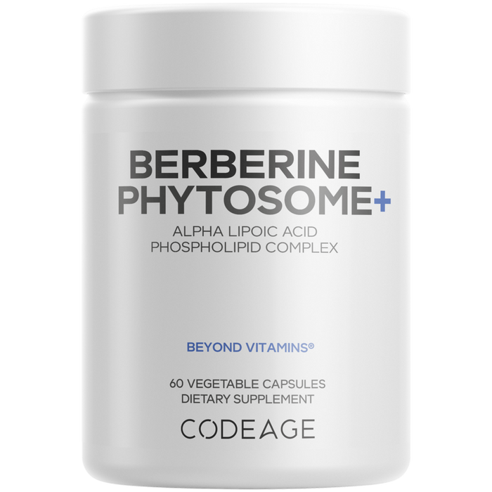 Berberine Phytosome+ 60 Capsules by CodeAge
