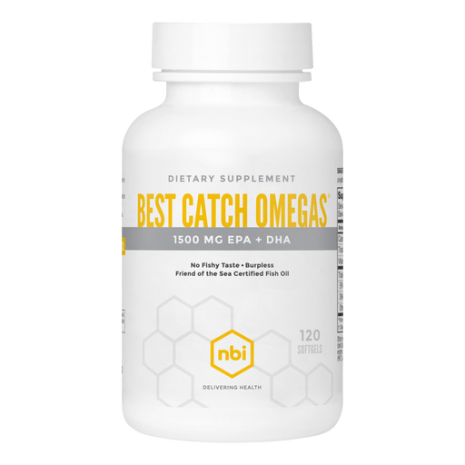 Best Catch Omegas 120 Softgels by NBI