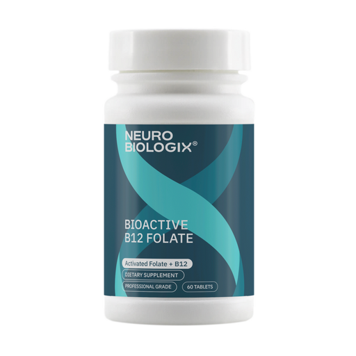 BioActive B12 Folate 60 Tablets by Neurobiologix