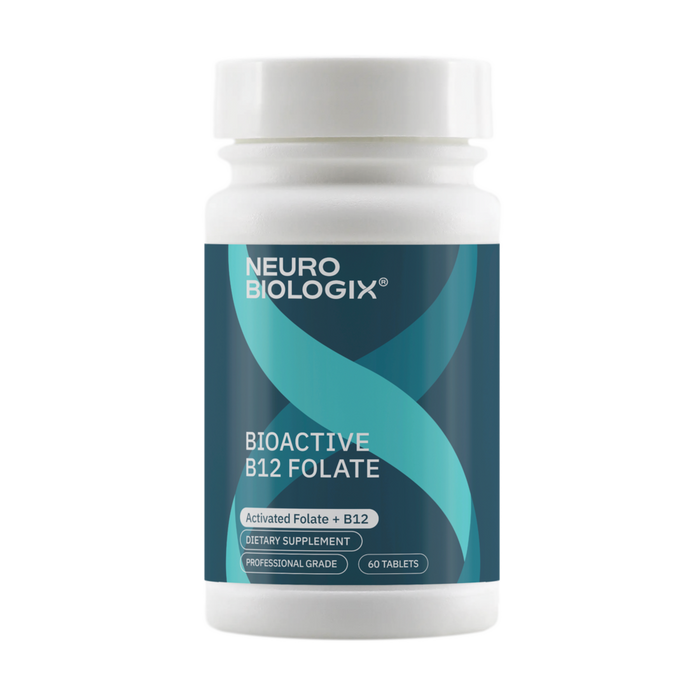 BioActive B12 Folate 60 Tablets by Neurobiologix