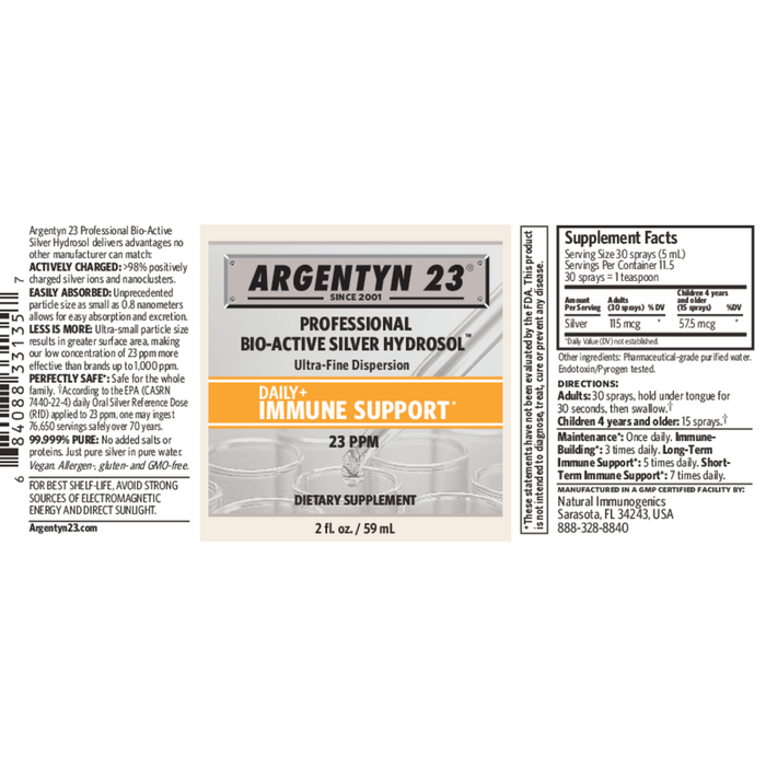 Bio-Active Silver Hydrosol Spray by Argentyn 23