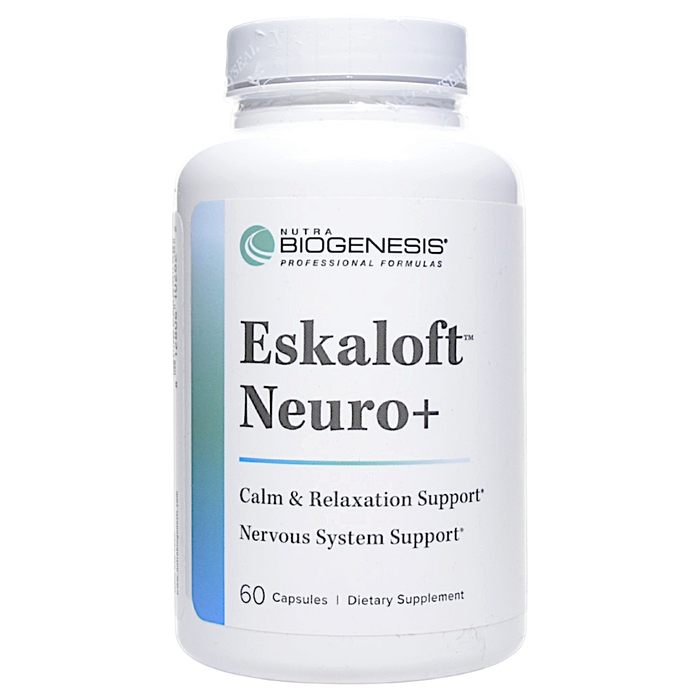 Bottle of Biogenesis' Eskaloft Neuro+ 60 capsules
