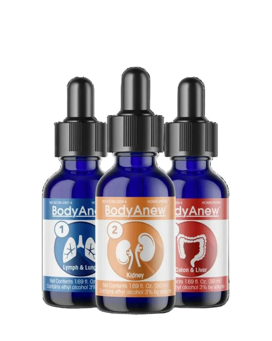BodyAnew Cleanse Oral Drops 150 mL by MediNatura bottle