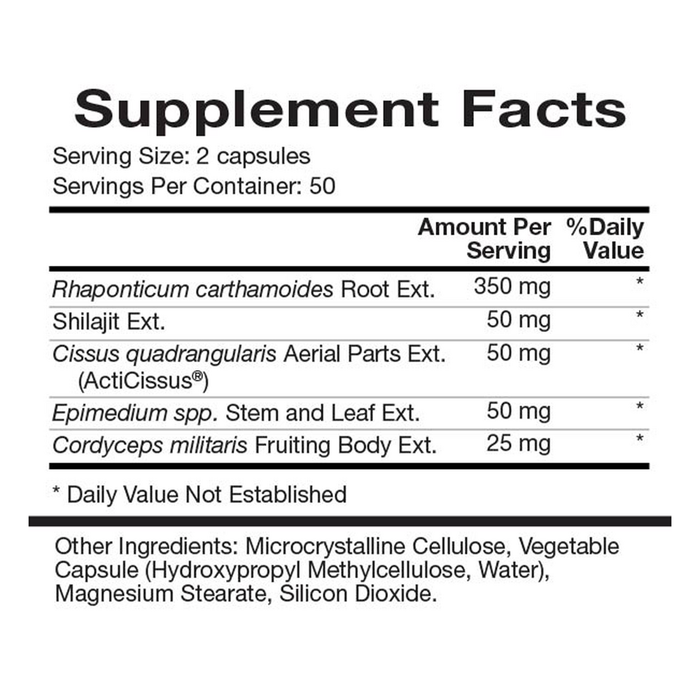 Botanabol® by Natura Health Products label Supplement Facts