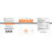 Brain Blend 120 Capsules by NBI label