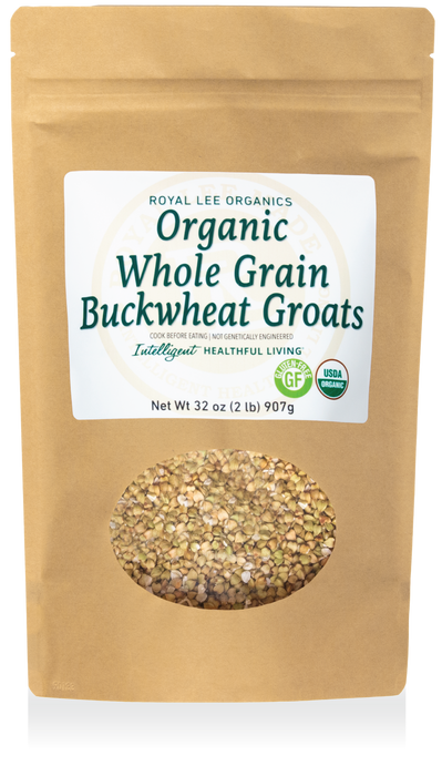Buckwheat Groats, 2lb kraft bag (Gluten Free)