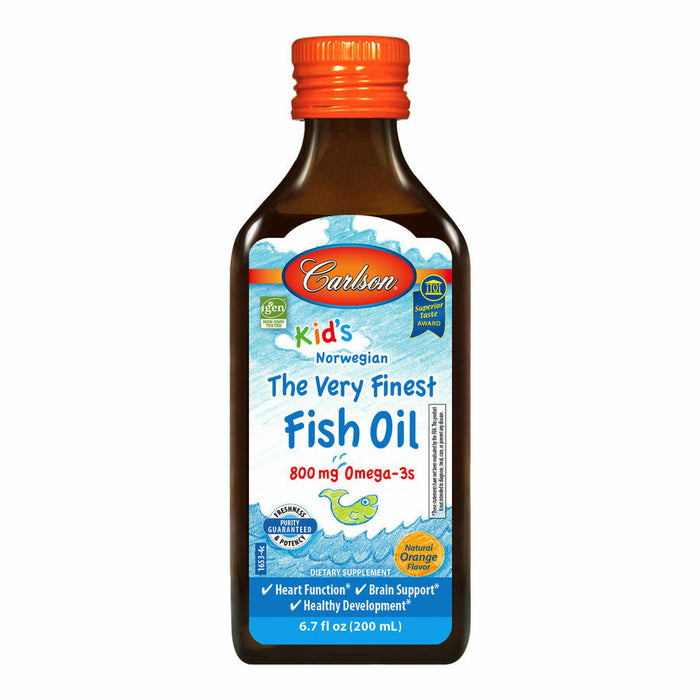 The Very Finest Fish Oil for Kids 200 mL by Carlson Labs