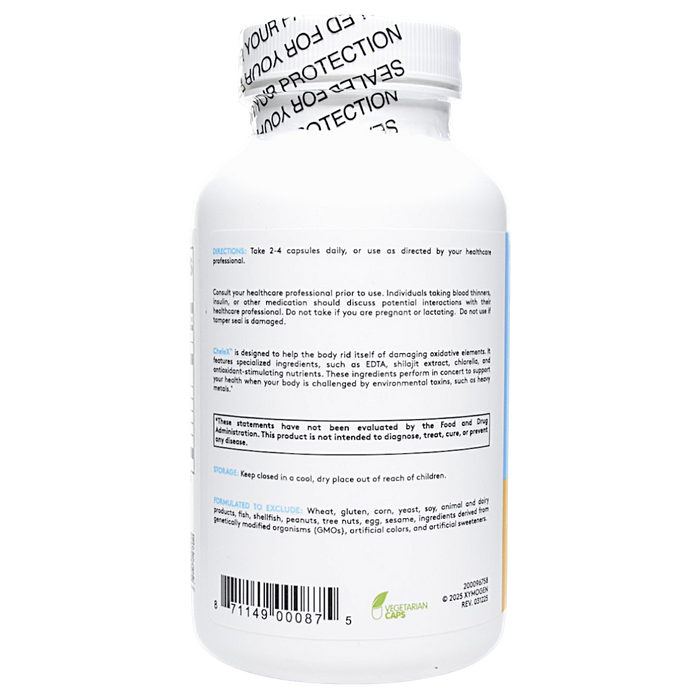 Xymogen's CheleX 120 capsules directions