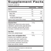 Chocolate Silk Greens 30 Servings by Barlean's Organic Oils Supplement Facts Label