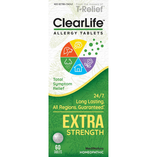 ClearLife Allergy Tablets Extra Strength 60 Tablets by MediNatura