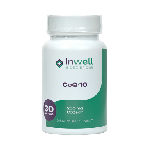 CoQ-10 200mg CoQsol 30 Softgels by Inwell Biosciences
