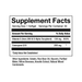 CoQ-10 200mg CoQsol 30 Softgels by Inwell Biosciences supplement facts label 