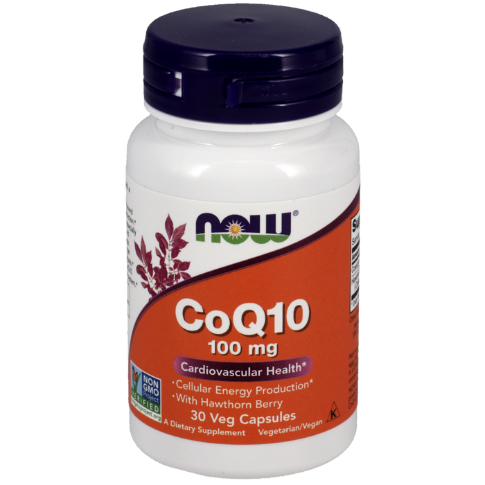 NOW, CoQ10 100 mg 30 vcaps