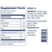 Colostrum + Probiotics Powder Unflavored 30 Servings by Enzymedica supplement facts label