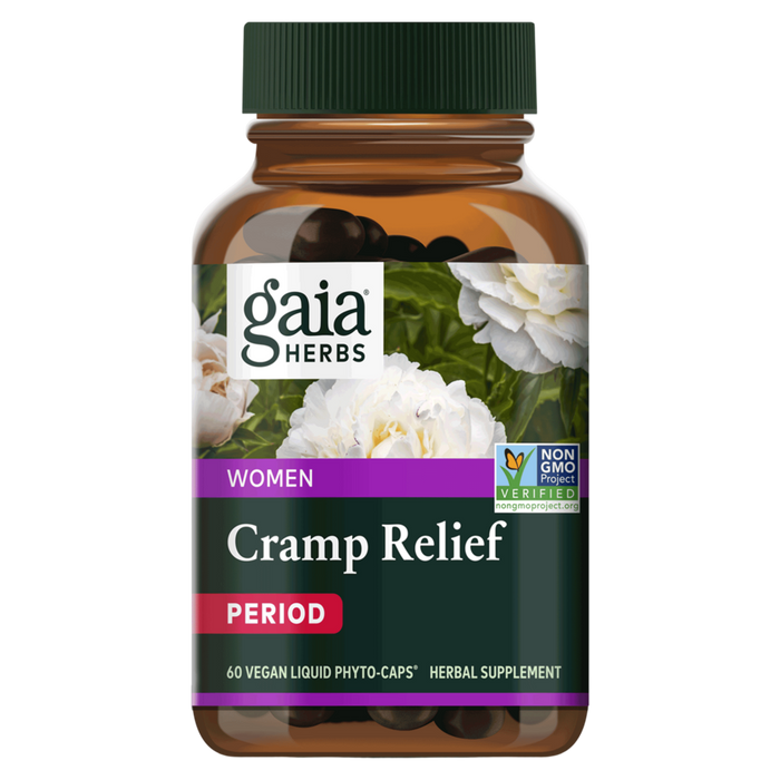 Cramp Relief Period 60 Capsules by Gaia Herbs