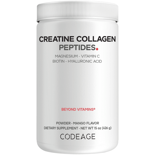Creatine Collagen Peptides Powder 30 Servings by CodeAge mango
