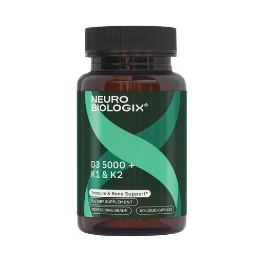 D3 5000 + K1/K2 60 Capsules by Neurobiologix