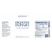 Digestive Enzymes by BodyHealth Supplement Facts Description