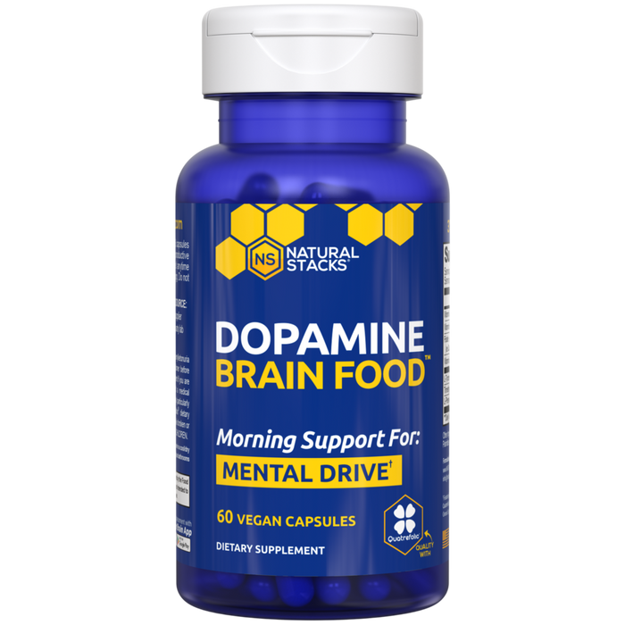 Dopamine Brain Food 60 Capsules by Natural Stacks
