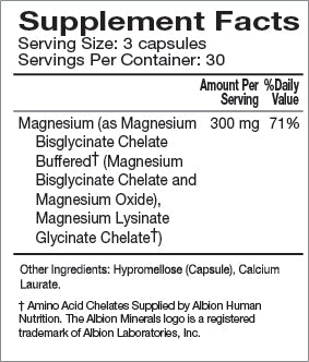 Dual-Mag Complex 90 Capsules by Natura Health Products Supplement Facts