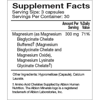 Dual-Mag Complex 90 Capsules by Natura Health Products Supplement Facts