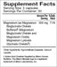 Dual-Mag Complex 90 Capsules by Natura Health Products Supplement Facts