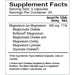 Dual-Mag Complex 90 Capsules by Natura Health Products Supplement Facts