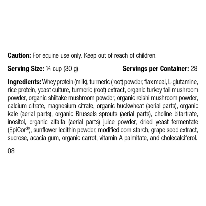 Equine Immune Support, Rev 06 Supplement Facts