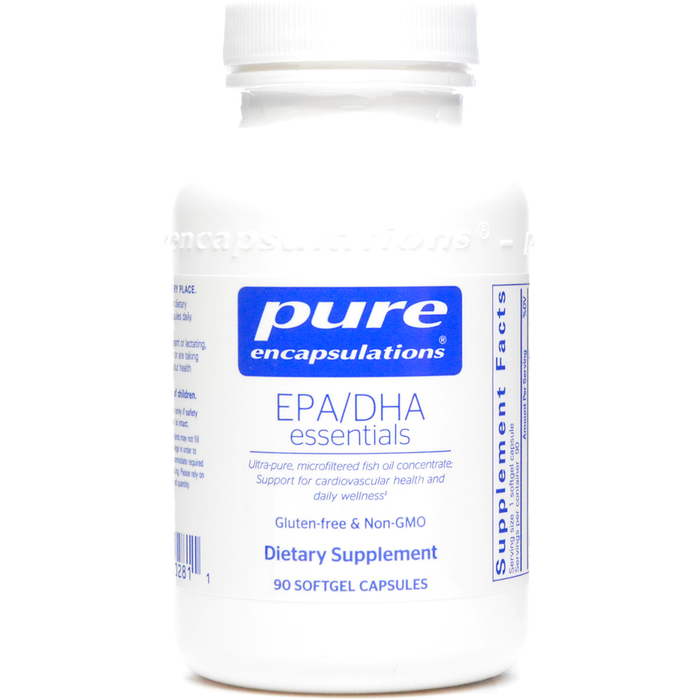 Pure Encapsulations, EPA/DHA Essentials 1000 mg 90 softgel capsules