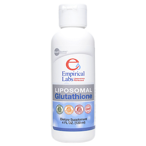 Bottle of Empirical Labs' Liposomal Glutathione 4 oz