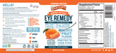 Eye Remedy Tangerine Swirl 16 fl oz by Barlean's Organic Oils label