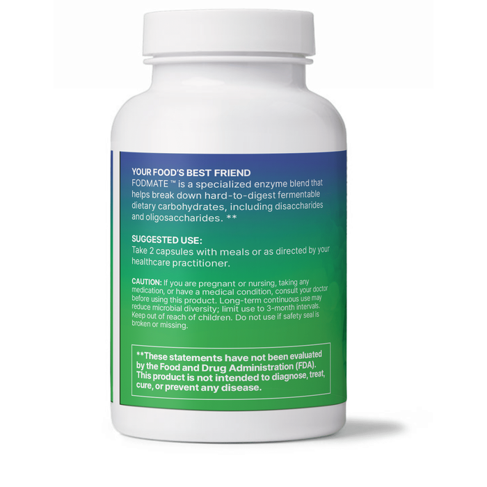 FODMATE 120 caps by Microbiome Labs