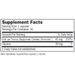 Ferrosolve 30 Capsules by NBI Supplement Facts Label