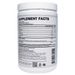 Project AD's Fiber+ 30 servings Swiss Chocolate supplement facts label