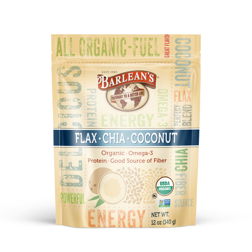 Flax Chia Coconut 12 oz by Barlean's Organic Oils