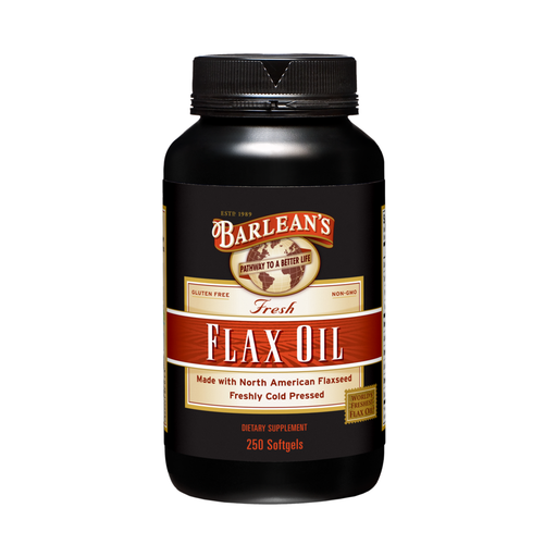Flax Oil 250 Softgels by Barlean's Organic Oils