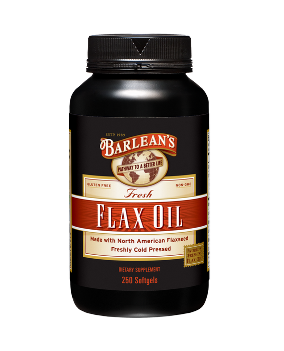 Flax Oil 250 Softgels by Barlean's Organic Oils