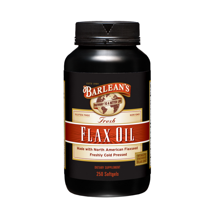 Flax Oil 250 Softgels by Barlean's Organic Oils