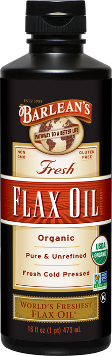 Flax Oil by Barlean's Organic Oils 16 fl oz