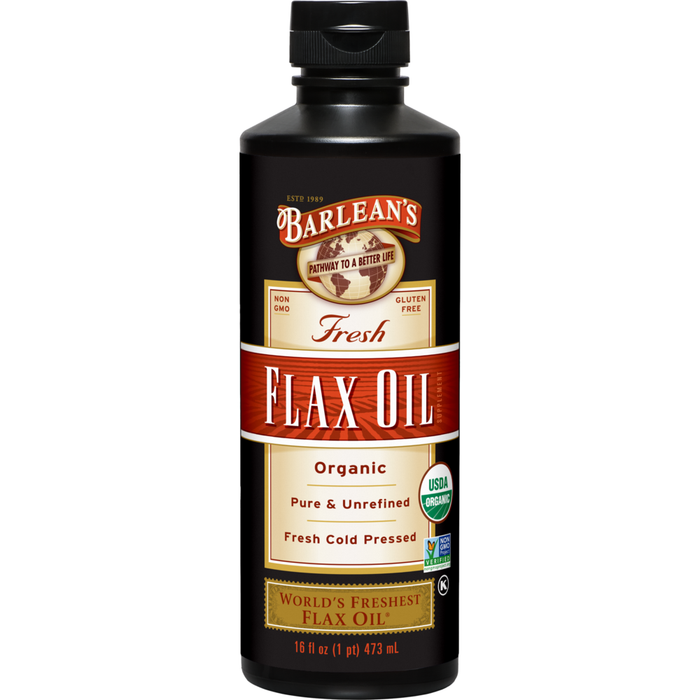 Flax Oil by Barlean's Organic Oils 16 fl oz