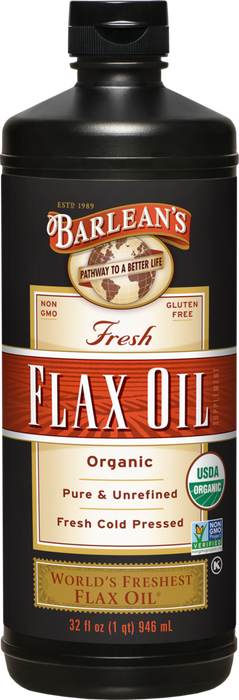 Flax Oil by Barlean's Organic Oils  32 fl oz