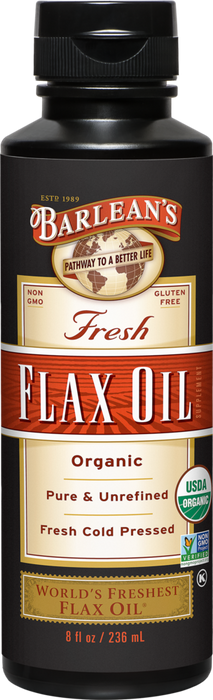 Flax Oil by Barlean's Organic Oils 8 fl oz 