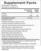 Flew Away® 60 Capsules by Natura Health Products Supplement Facts Label