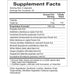 Flew Away® 60 Capsules by Natura Health Products Supplement Facts Label