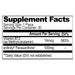 Focus Bites 30 Pieces by Natural Stacks supplement facts label 