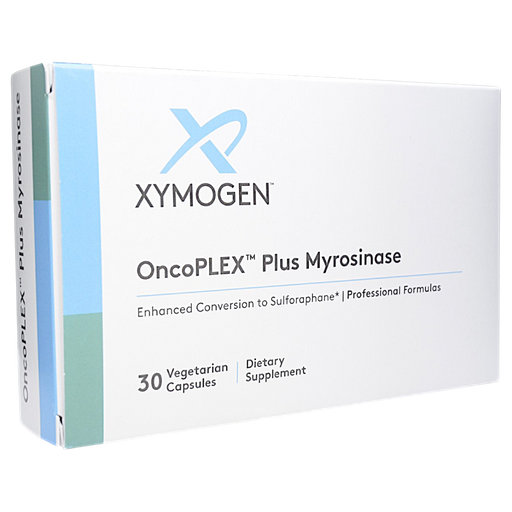 Box of OncoPLEX Plus Myrosinase 30 Capsules