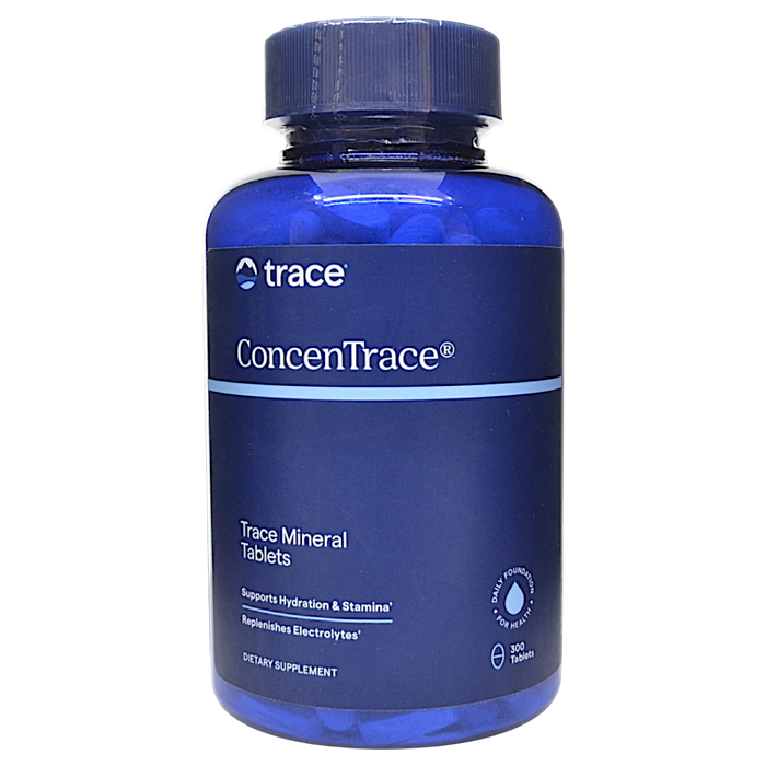 Bottle of Trace Minerals Research's Trace Mineral Tablets 300 tabs