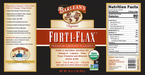 Forti-Flax 16 oz by Barlean's Organic Oils recommendations label and supplement facts