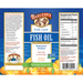 Fresh Catch Fish Oil Orange Flavor Liquid 8 fl oz by Barlean's Organic Oils recommendations and supplement facts label